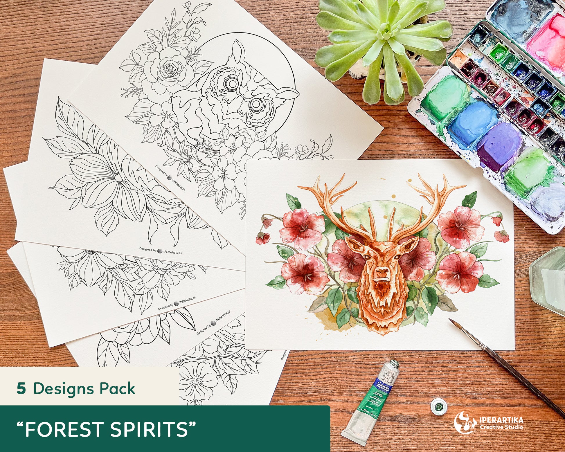 Forest spiritsâ designs pack â