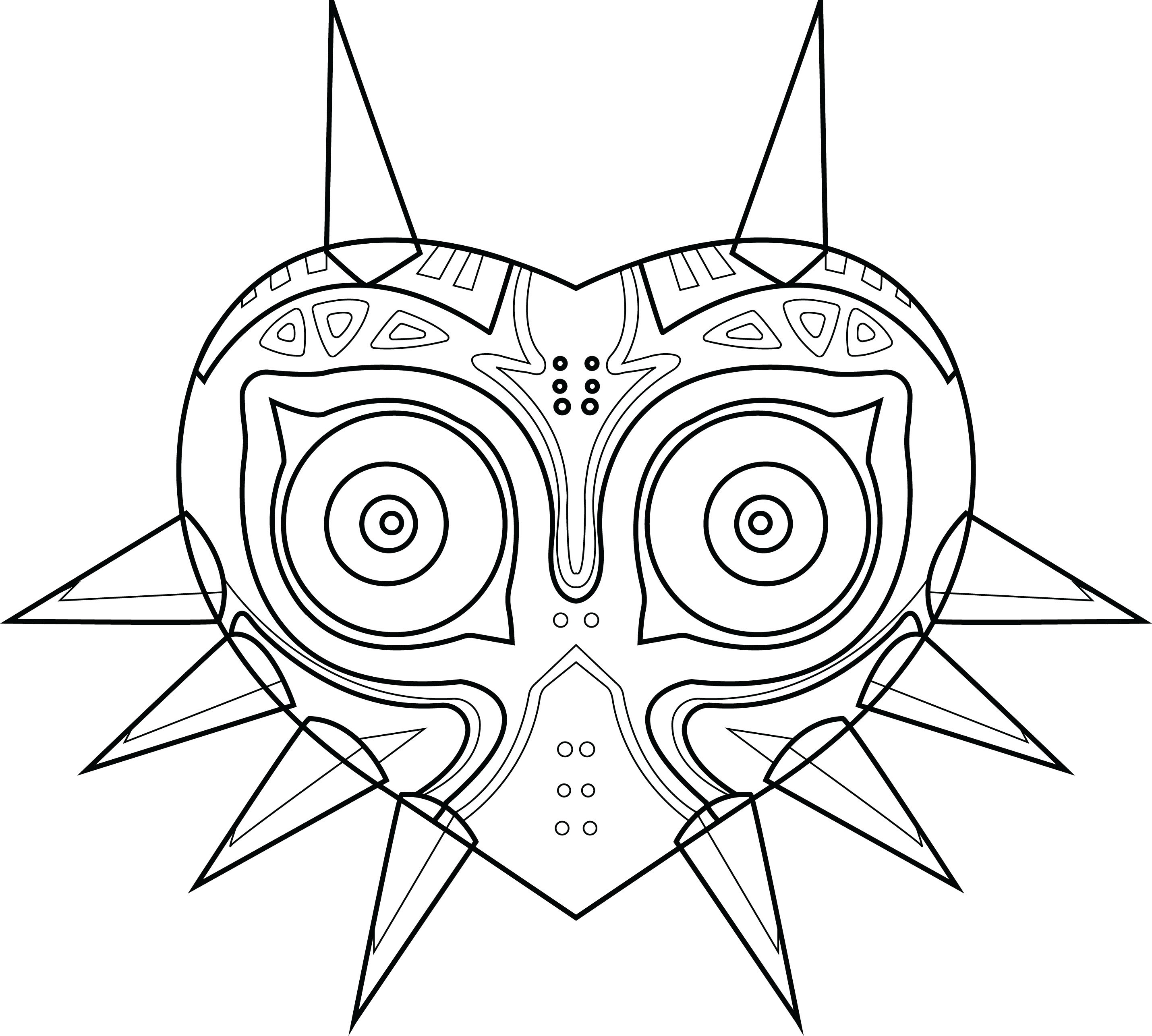 Majoras mask papercraft