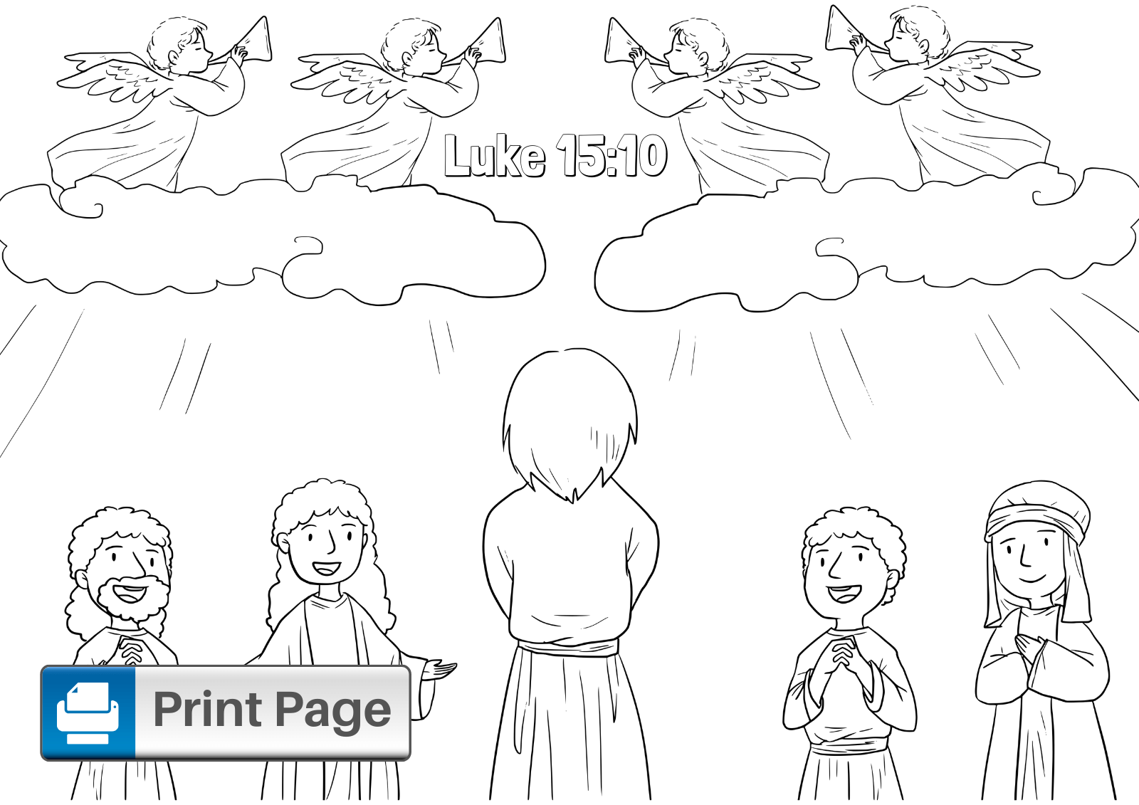 Parable of the lost sheep coloring pages free printables â connectus