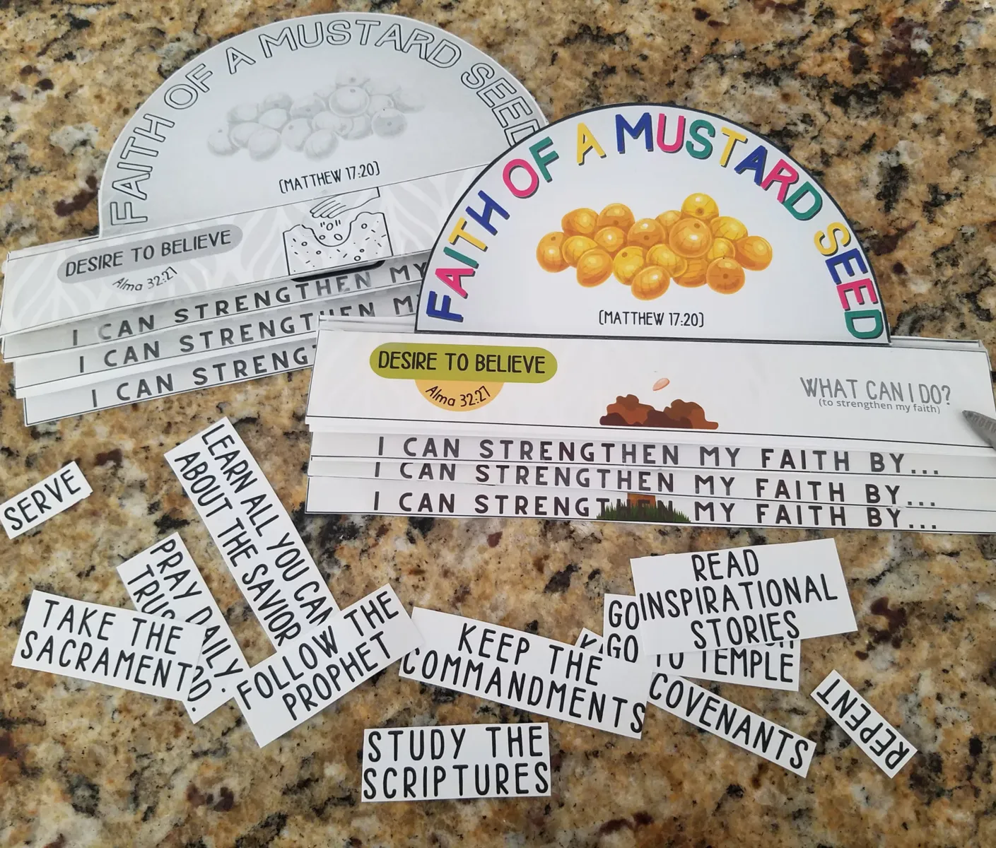 Parable of the mustard seed leaven bible parable lessons for kids