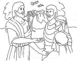 Parables coloring page sunday school resources se