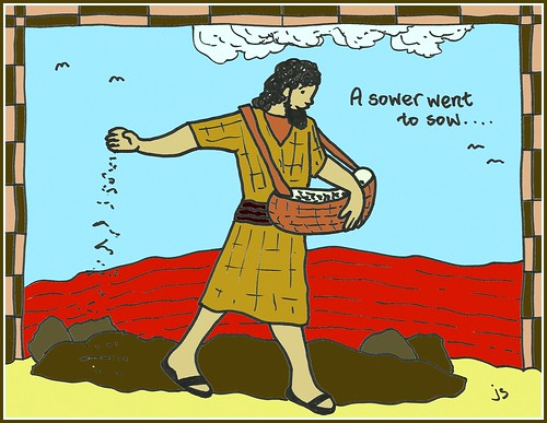 Parable of sower coloring page â stushie art