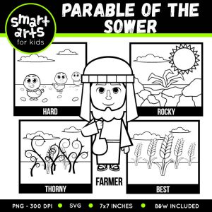 Parable of the sower clip art