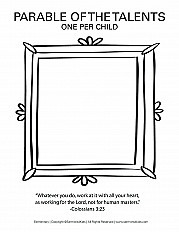 The parable of the talents childrens sermons from