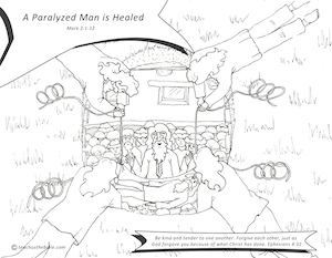 A paralyzed man is healed teach us the bible