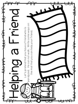 Jesus heals the paralyzed man learn at home fun printables for k