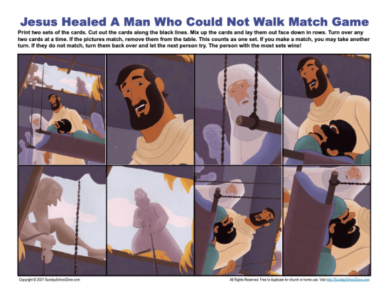 Jesus healed a paralytic archives
