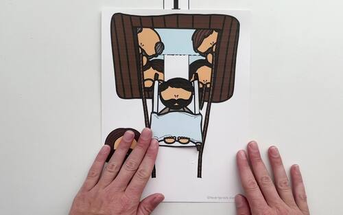 Jesus heals a paralyzed man bible craft sunday school craft tpt