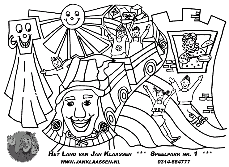 Amusement park coloring pages