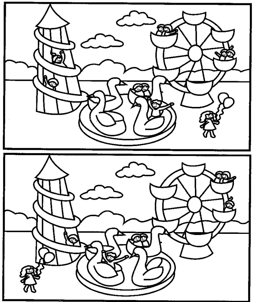 Gäseåte diferenåele â ãn parcul de distracåii â â centrul logopedika