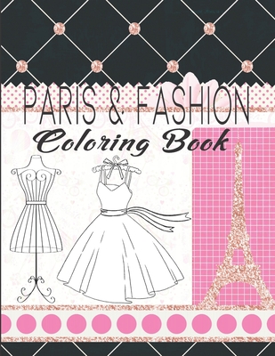 Paris fashion coloring book paris coloring book for kids ages