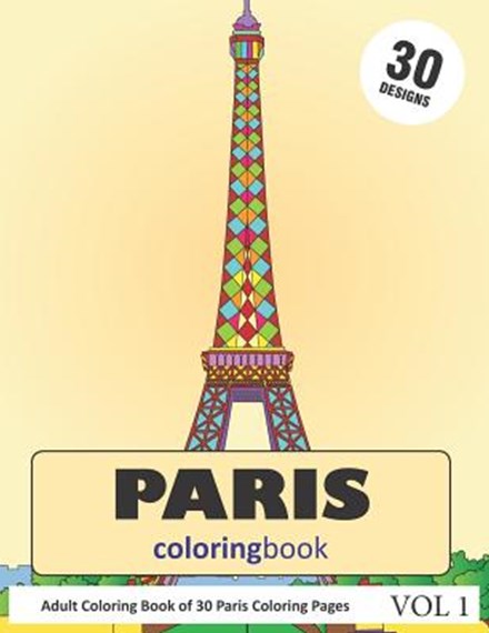 Paris coloring book by sonia rai