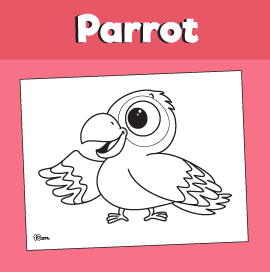 Parrot coloring pages to print archives â minutes of quality time