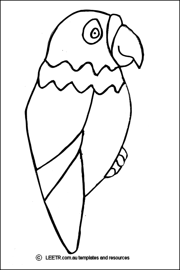 Pin by lindy jo on chh jungle crafts bird template bird crafts