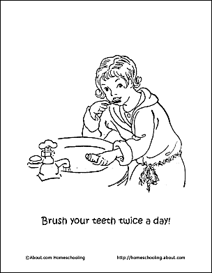 Dental health word search printables