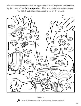 Old testament coloring book