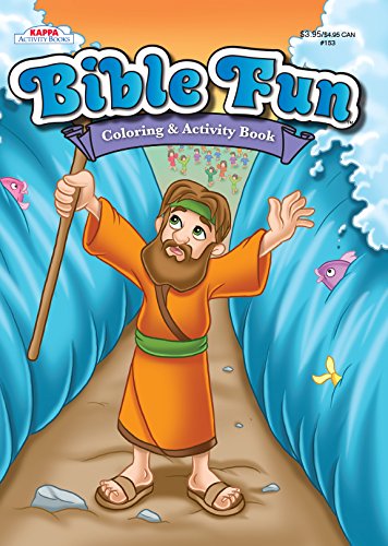 Bible fun coloring activity book