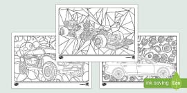 Car parts word search parts of a car words teacher made