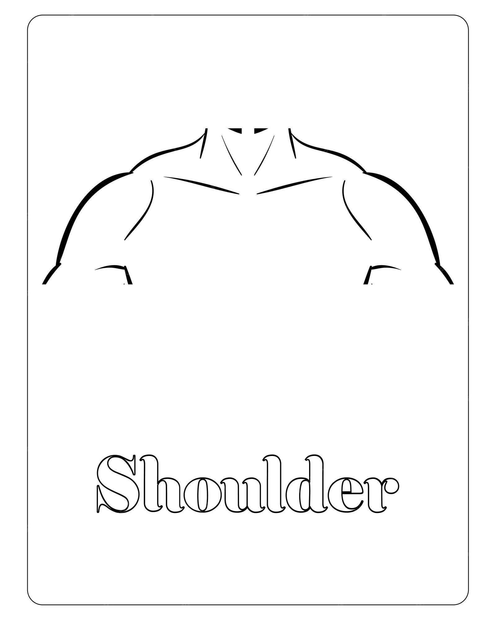 Premium vector human body part coloring pages for kids premium vector
