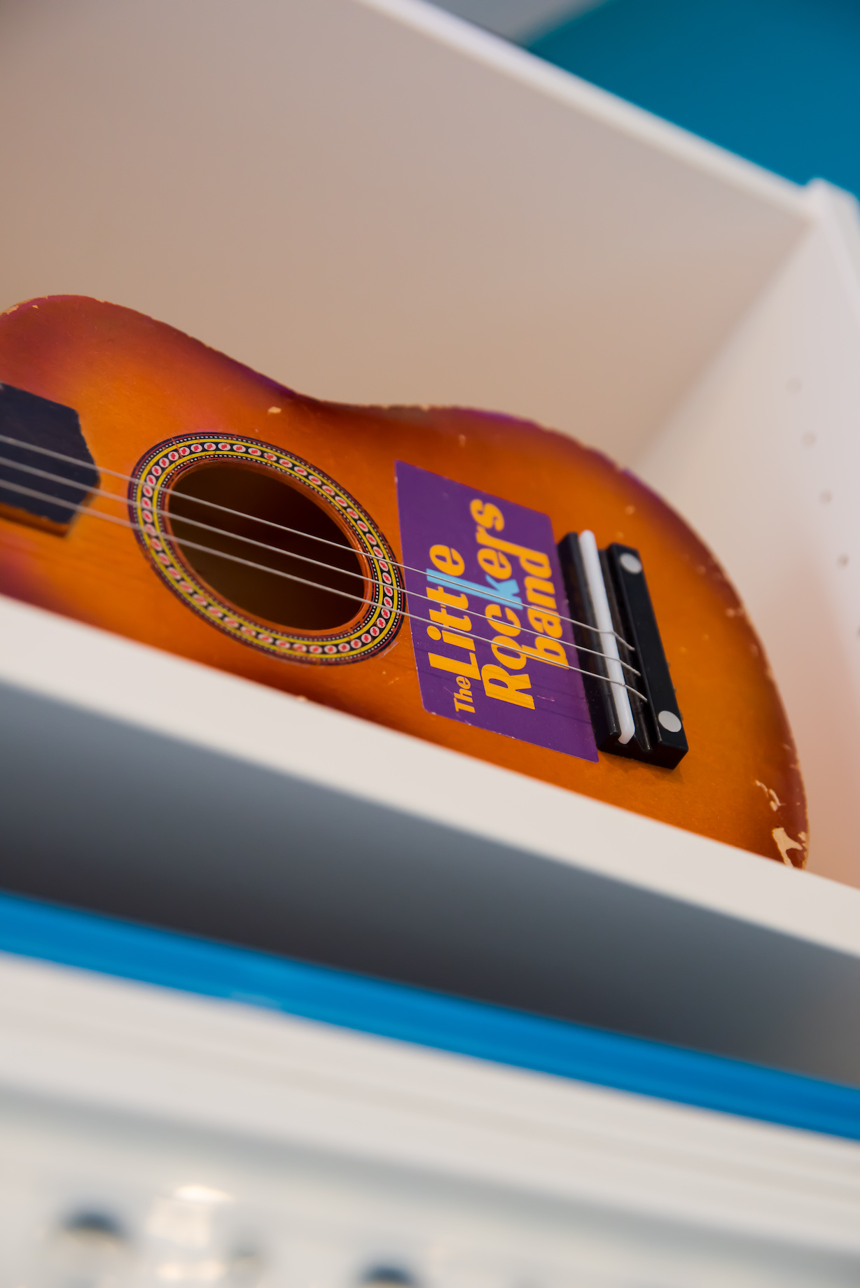 The parts of the guitar