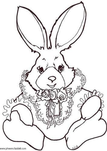 Colorg page colorg rabbit