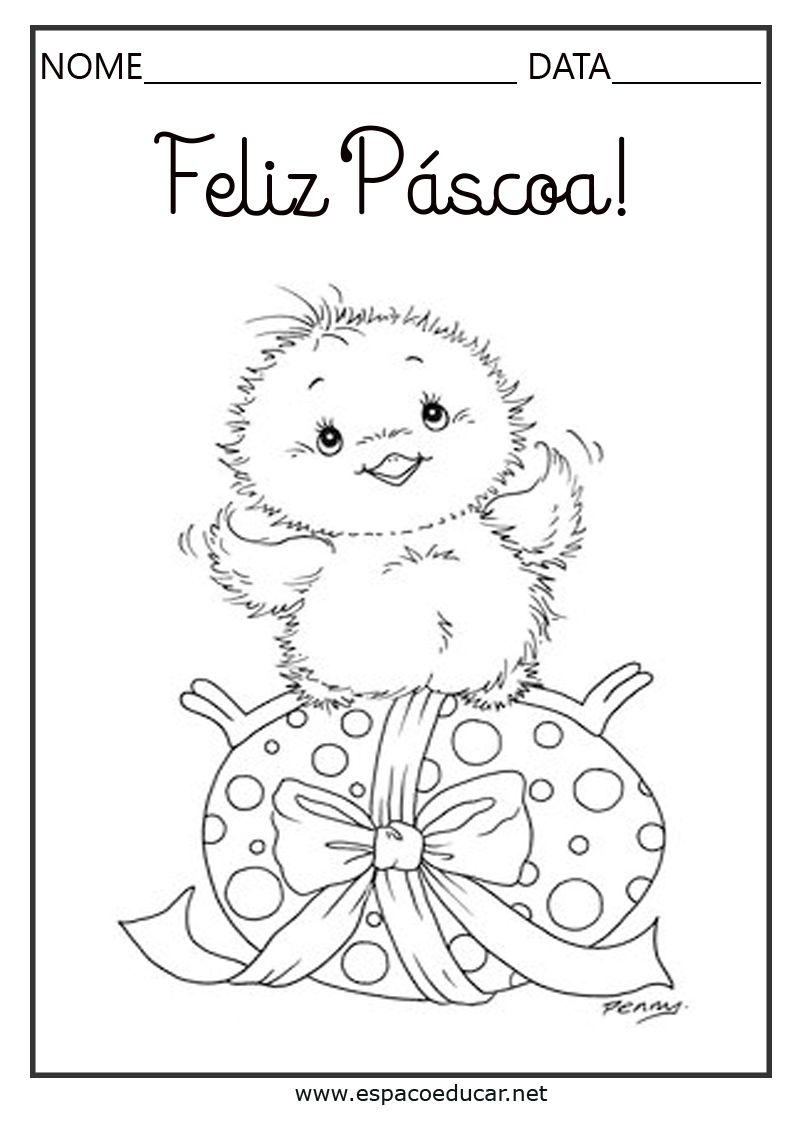Desenhos de pãscoa para colorir pintar imprimir riscos e moldes de pãscoa desenhos de pascoa cartãµes vintage colorir