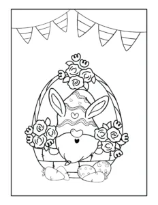 Free printable easter coloring pages sets