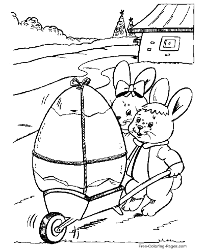 Easter coloring pages
