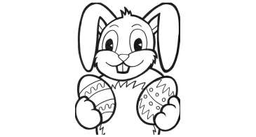 Desenhos para colorir da pãscoa
