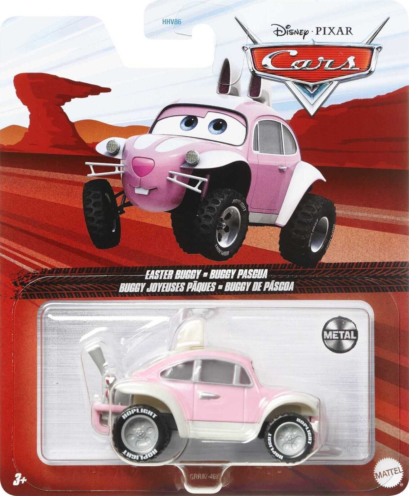 New mattel disney pixar cars metal series easter buggy vw baja bug