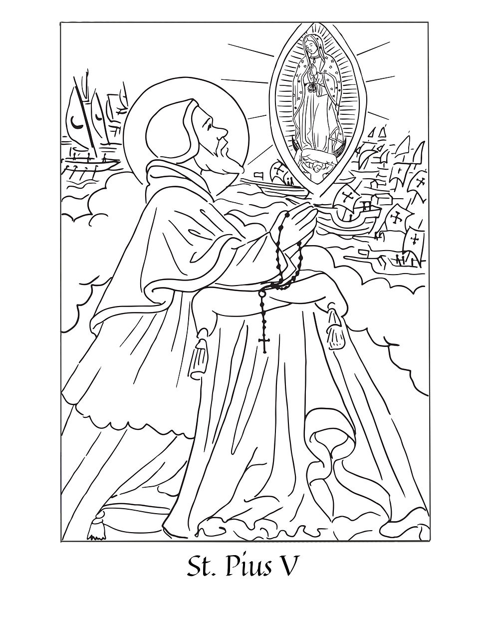 Easter coloring page set liturgy of the home