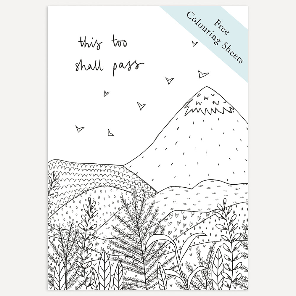 This too shall pass colouring sheet free printable download â louise mulgrew