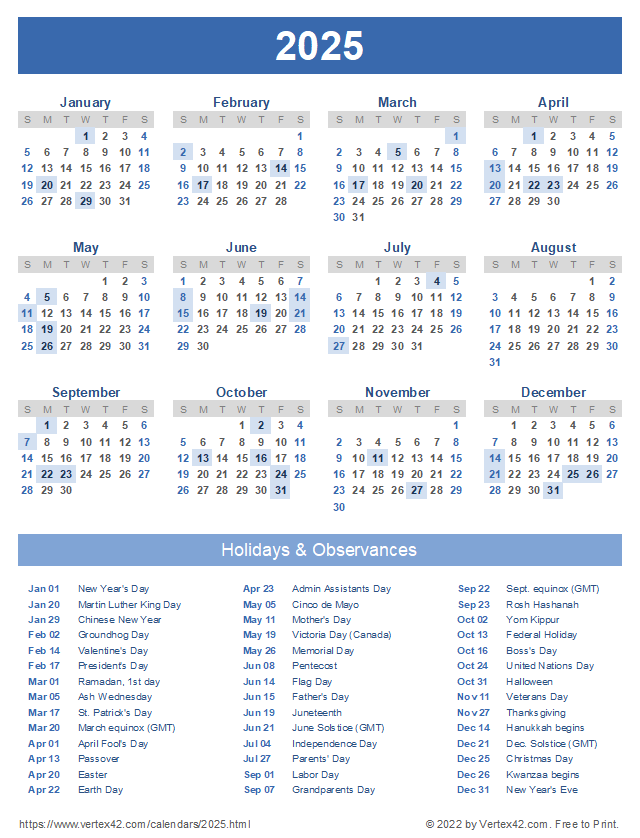 Calendar templates and images