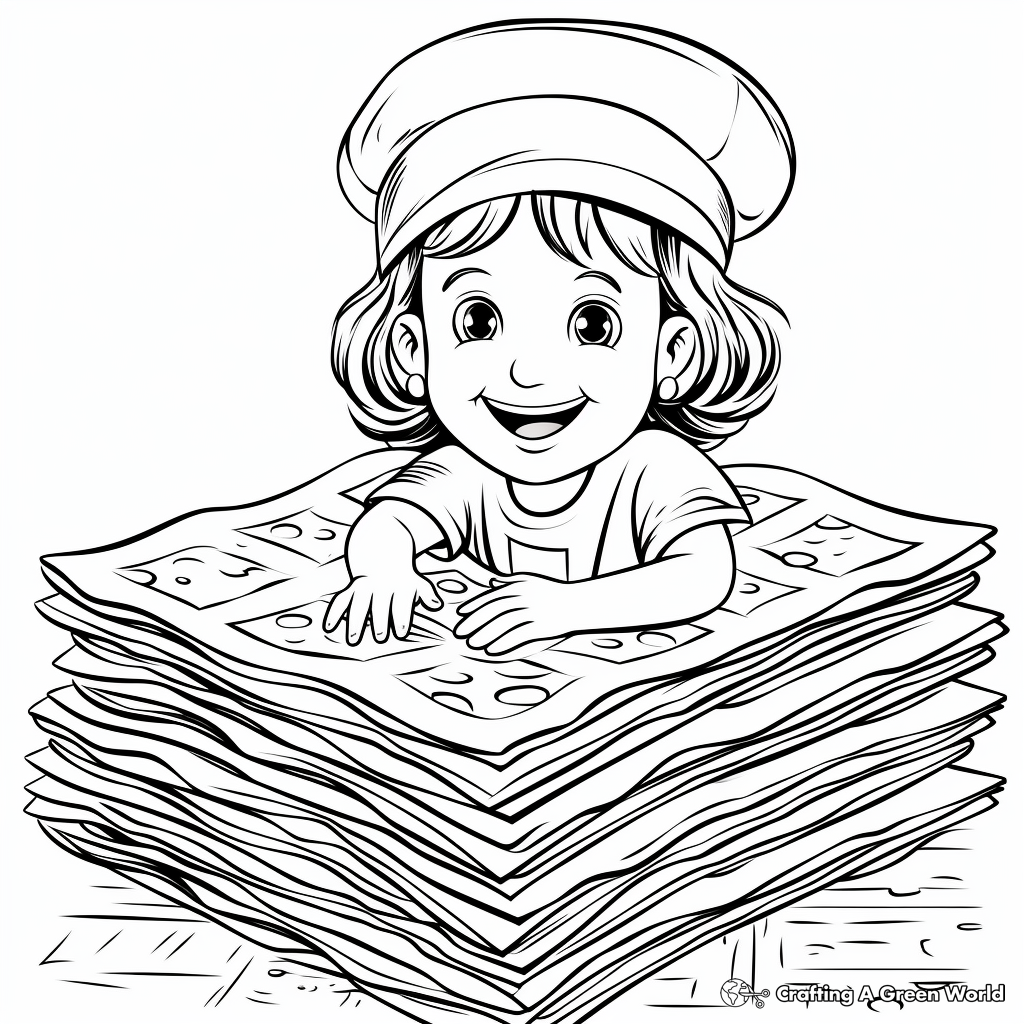 Passover coloring pages