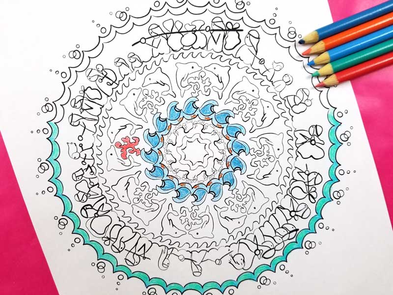 Passover coloring page for adults