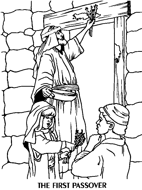 Passover coloring pages printable for free download