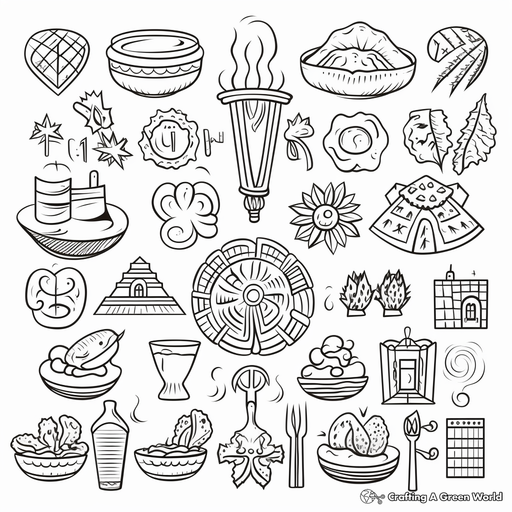 Passover coloring pages