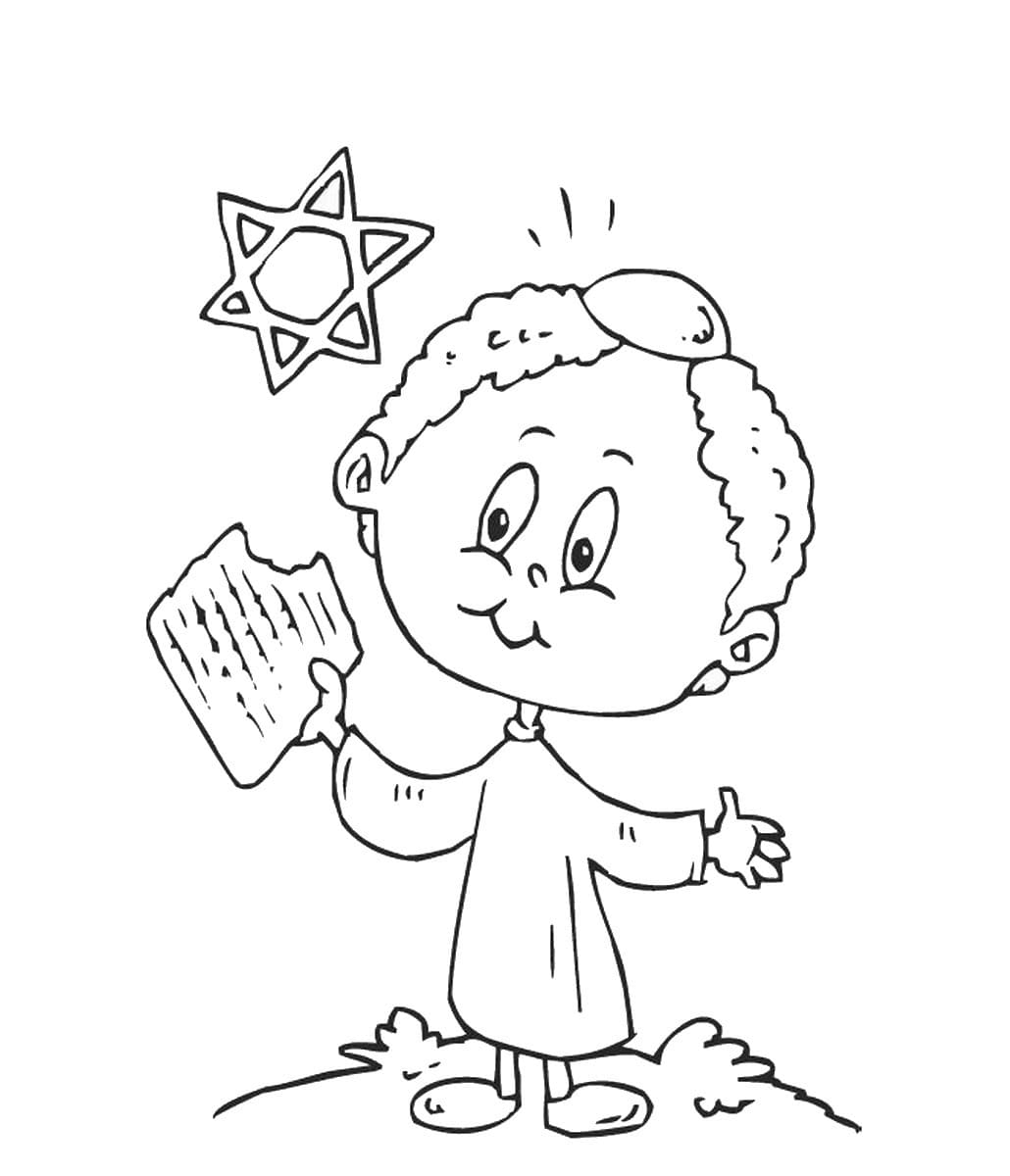 Passover coloring pages