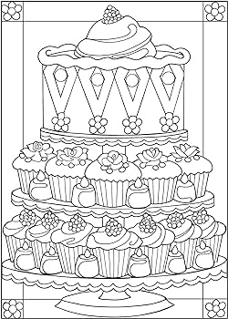 Bliss sweets coloring book your passport to calm dover adult coloring books miller eileen rudisill books