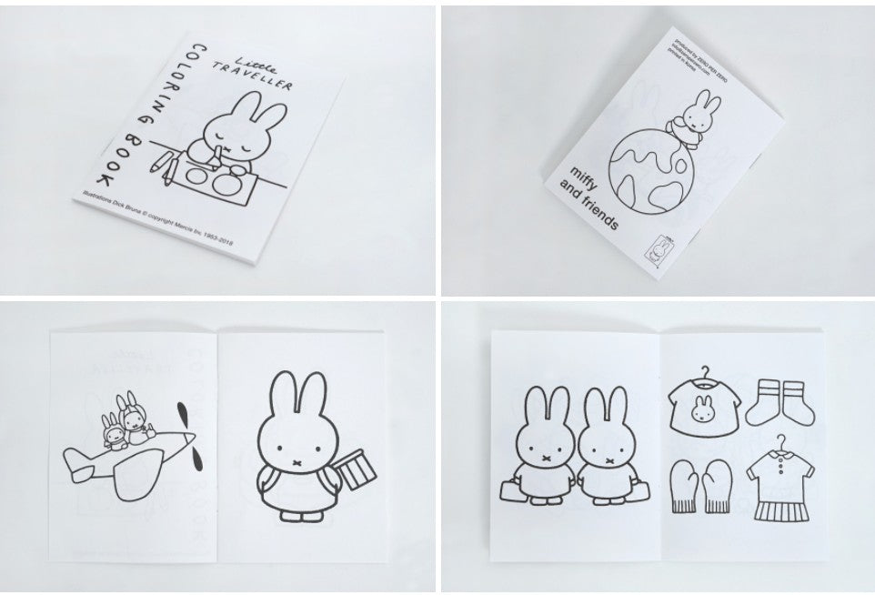 Ver miffy passport cover types with mini coloring book â
