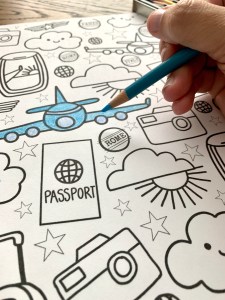 Fly with me coloring page download â a tampa lifestyle travel green living blog â back to calley