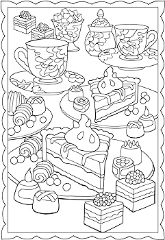 Bliss sweets coloring book your passport to calm dover adult coloring books miller eileen rudisill books