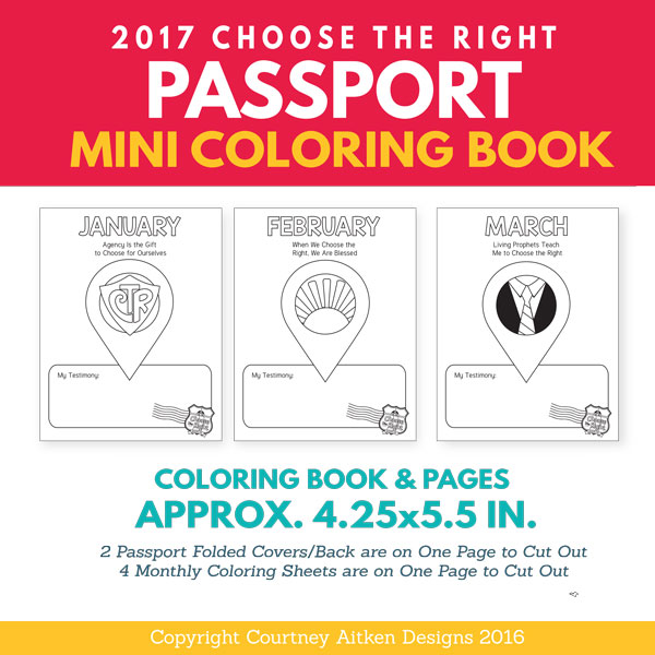 Lds primary theme printable pack