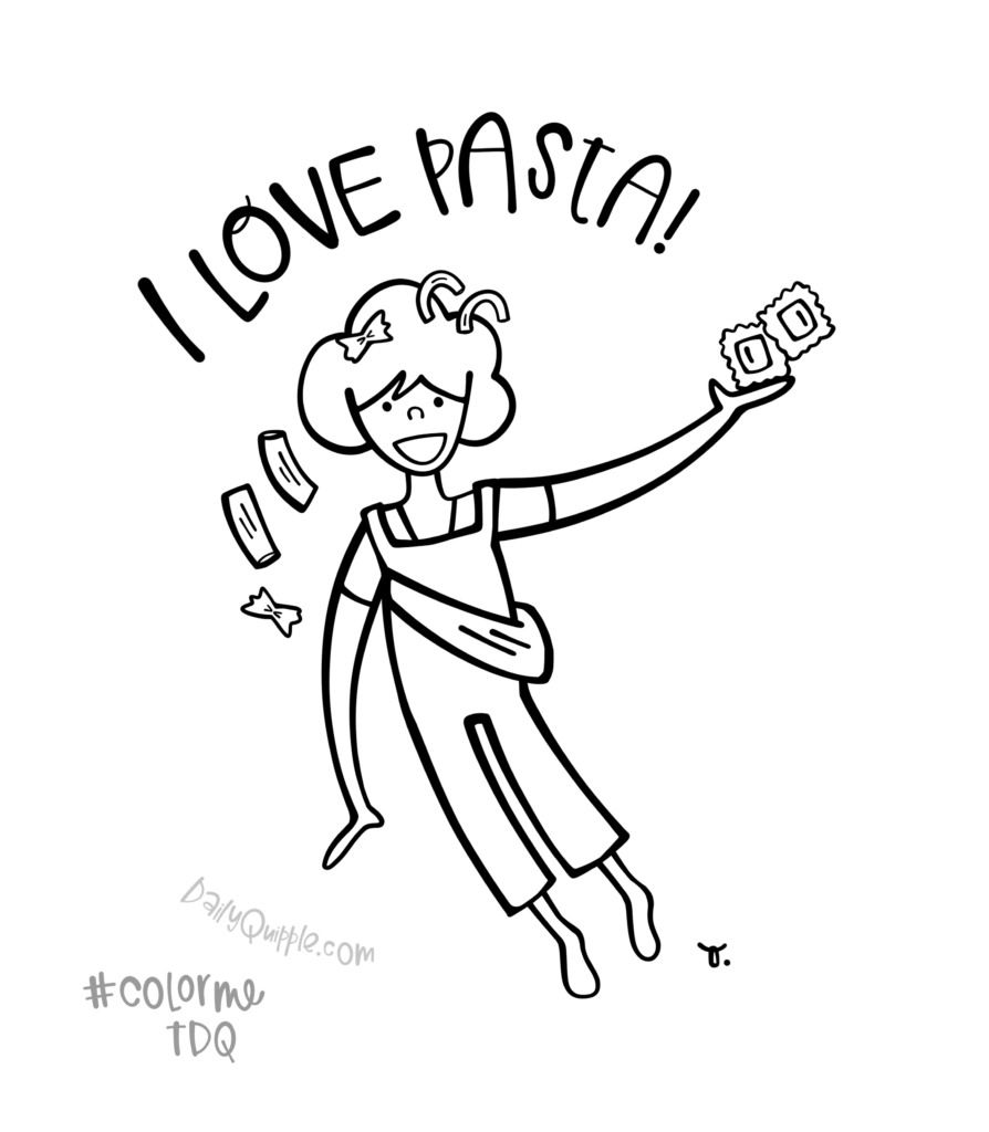 Color me the daily quipple