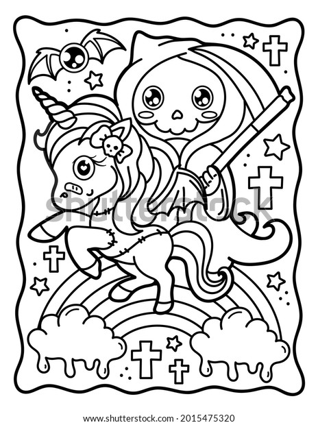 Gothic coloring pages stock photos and pictures