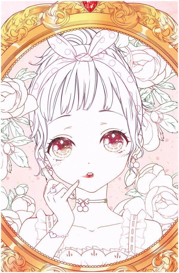Download dadacat anime coloring book pdf download anime girl drawings anime drawings boy anime