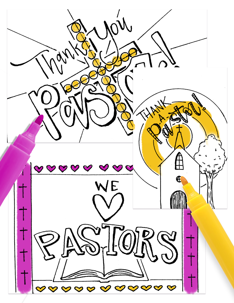 Pastor appreciation coloring pages free download