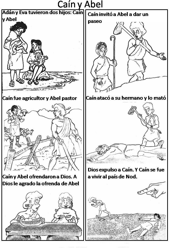 Cain and abel coloring pages printable for free download