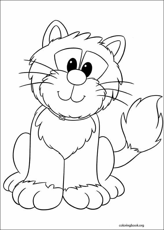 Postman pat coloring page