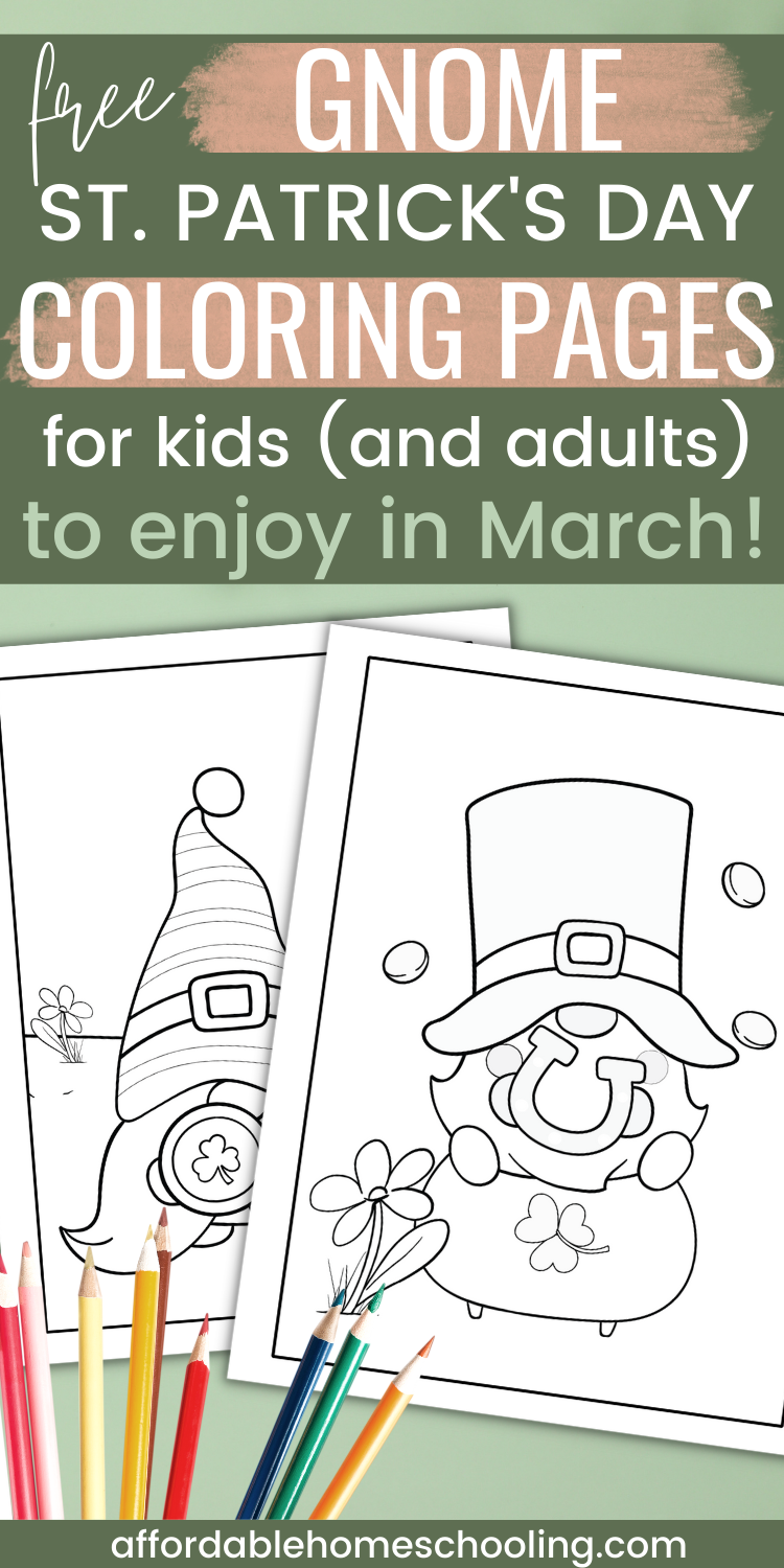 Free st patricks day coloring pages